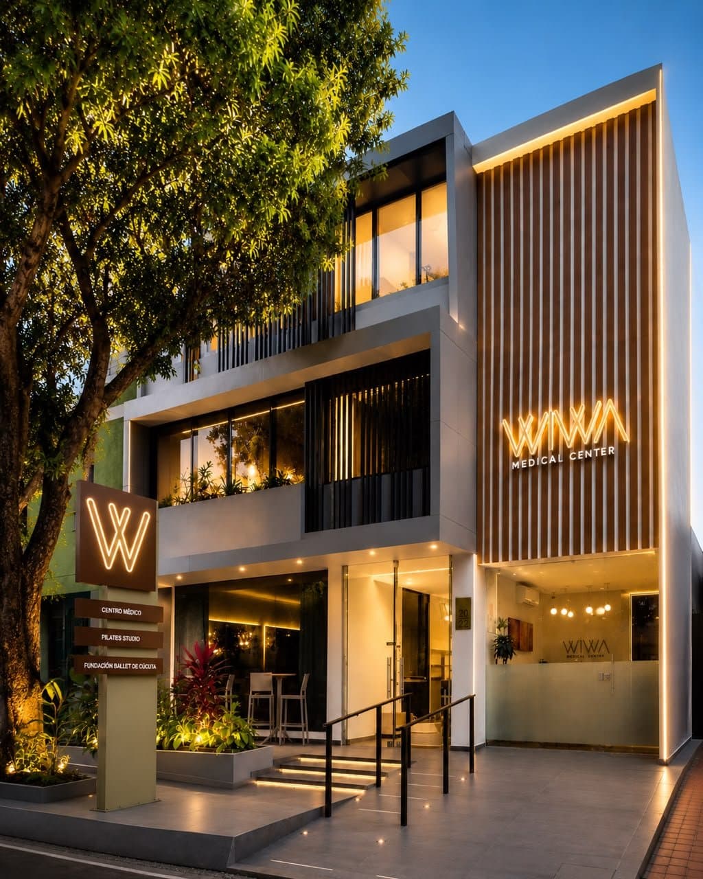 Fachada de WIWA Zona Pilates en Cúcuta